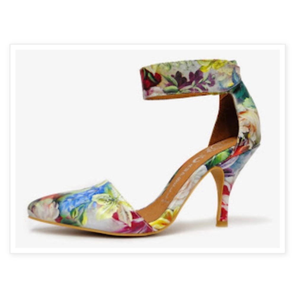 Jeffrey Campbell Floral Print Pumps